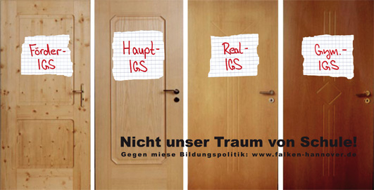 Nicht unser Traum von Schule!