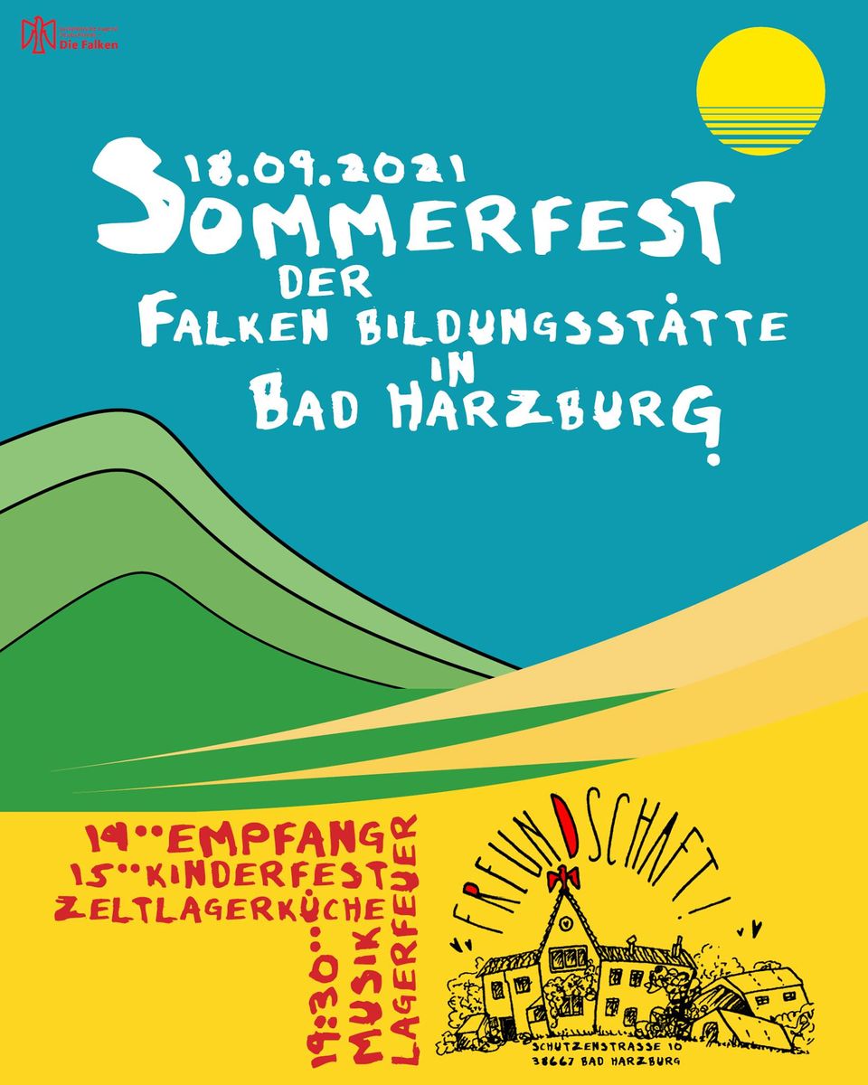 Sommerfest der Falkenbildungsstätte in Bad Harzburg