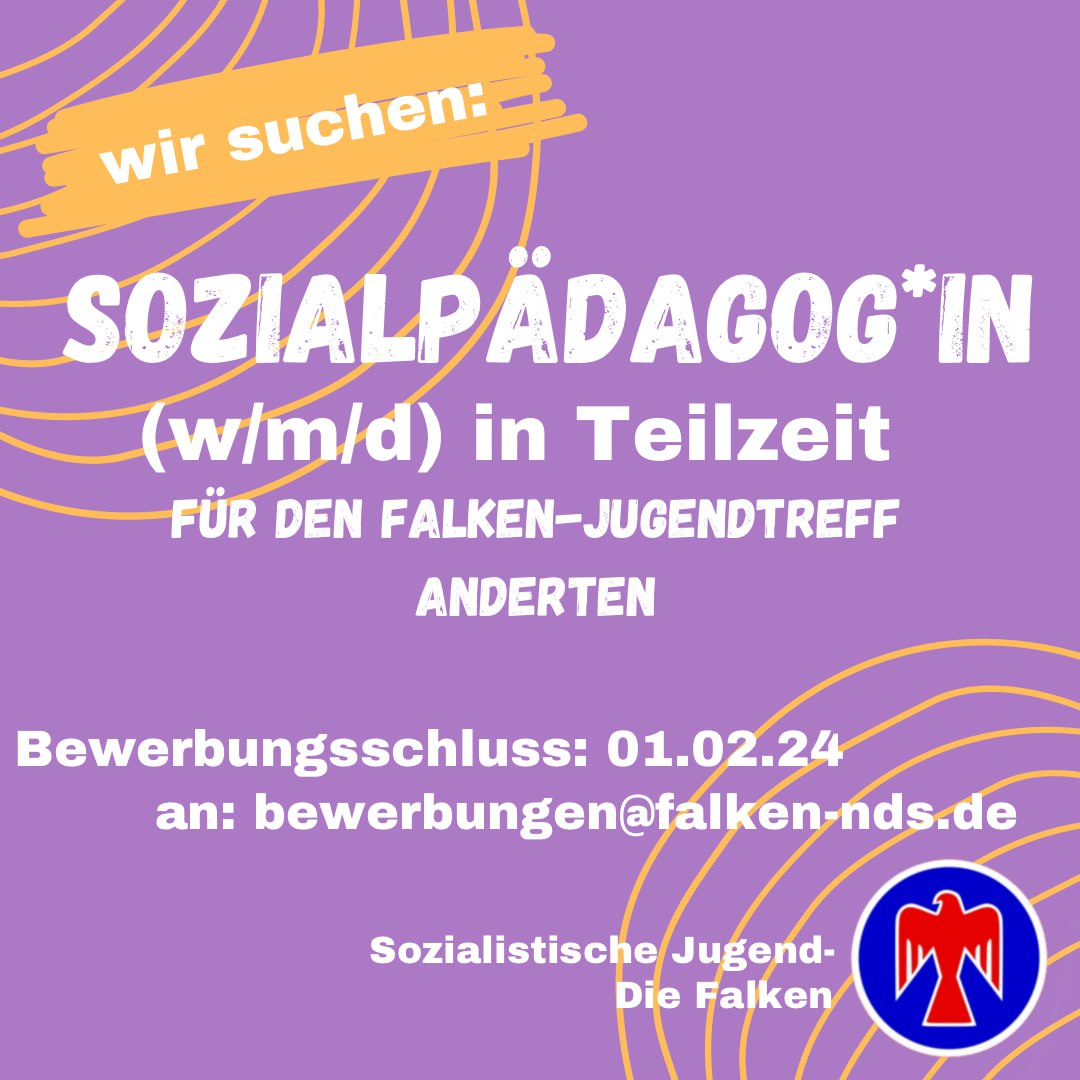 WIR SUCHEN SOZIALPÄDAGOG*INNEN (W/M/D)