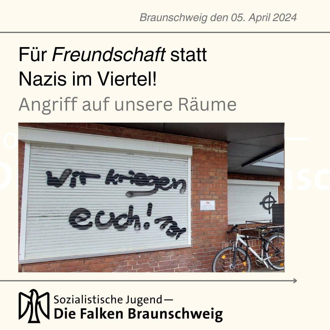 Einschüchterungsversuch in Braunschweig